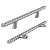 Rosemary Mobilya Mutfak Çekmece Dolap Dolabı Kapak Kulpu Kulpları Kulbu 192 Mm Inox Metal Kulp - 5