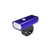 XBYC 6125 Bisiklet Ön Işık 400 Lümen Usb Şarjlı Yüksek Güçlü Far Mavi - 1