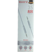 Sword 3.5mm Jack Girişli 1 Metre AUX Kablosu - 1