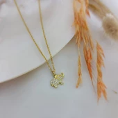 Vaoov 925 Ayar Gümüş Fil Kolye thumbnail 4