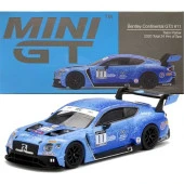 Mini Gt 335 1:64 Bentley Continental Gt3 #11 2020 Total 24 Hrs Of Spa Model Araba - 2
