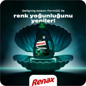 Renax Sıvı Çamaşır Deterjanı Siyahlar 2520 Ml x 2 Adet - 3