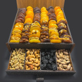 Hediyelik Kayısı Ahşap Kutu 3.5 KG - 1