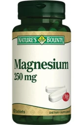 Natures Bounty Magnesium 250mg 60 Tablet - 1