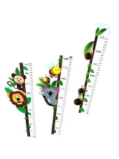 Hayal Sepeti  eğlenceli Boy Cetveli Çocuk Odası Yapışkanlı Duvar cetveli - 4