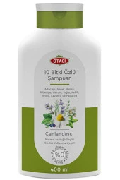 Otacı Doğal ve Katkısız 10 Bitki Özlü Canlandırıcı Şampuan 400 Ml - 1