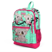 Coral High Su Yeşili Koala Desenli Okul Çantası - 2