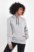 Süperlife Kadın Kapşonlu Rahat Kalıp İçi Polarlı 3 iplik Orta Brooklyn Baskılı SweatShırt spr24swk13 - 7