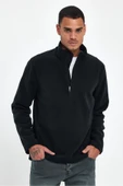 Süperlife Erkek Rahat Kalıp Softech Polar Yarım Fermuarlı Sweatshırt spr24pw20 - 11