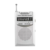Sonivox Vs-R106 Gümüş Renk Cep Tipi Mini Analog Fm Radyo Deprem Çantasına Uygun - 1