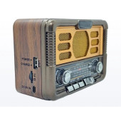 Everton RT-671 Orta Boy Solar Güneş Enerjili Bluetooth, Nostalji , FM/AM/SW 3 Band Radyo ,usb, sd ,Aux mp3 player - 1