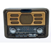 Everton RT-671 Orta Boy Solar Güneş Enerjili Bluetooth, Nostalji , FM/AM/SW 3 Band Radyo ,usb, sd ,Aux mp3 player - 4