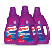 Renax Sıvı Çamaşır Deterjanı Renkliler 2520 Ml x 3 Adet - 1