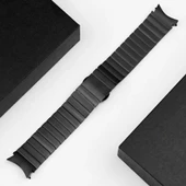 Samsung Galaxy Watch 4 5 6 7 FE 40 44 Classic 42 43 46 47 mm Kordon Baklalı Metal Kordon thumbnail 9