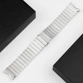 Samsung Galaxy Watch 4 5 6 7 FE 40 44 Classic 42 43 46 47 mm Kordon Baklalı Metal Kordon thumbnail 7