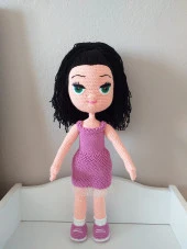 Ömür Bebek Amigurumi Organik Oyuncak - 1