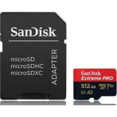 Sandisk Extreme Pro 512GB 200/140MB/S Microsd V30 Hafıza Kartı SDSQXCD-512G thumbnail 3