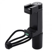 Polham 3 Ayaklı Bilek İpli Telefon, Fotoğraf Makinası ve Kameralar İçin Mini El Tutucu Tripod - 1