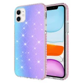 Apple iPhone 11 Kılıf Parlak Renk Geçişli  Velle Kapak thumbnail 3