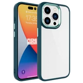 Zore Apple ile uyumlu iPhone 15 Pro Kılıf Krom Kapak thumbnail 9