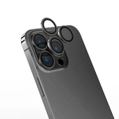 Zore Apple ile uyumlu iPhone 15 Pro CL-13 Kamera Lens Koruyucu - 6