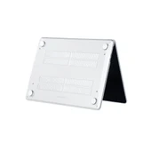 Zore Apple ile uyumlu Macbook 15' Air M2 2023 A2941 MSoft Kristal Kapak - 7