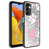 Zore Galaxy ile uyumlu M14 Kılıf Aynalı Desenli Kamera Korumalı Parlak Mirror Kapak - 8