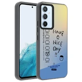 Zore Galaxy ile uyumlu A14 Kılıf Desenli Dragon Sert Kapak - 3