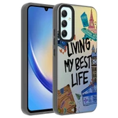 Zore Galaxy ile uyumlu A24 Kılıf Desenli Dragon Sert Kapak - 7