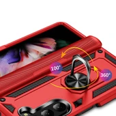 Zore Galaxy ile uyumlu Z Fold 5 Kılıf Vega Kapak - 6