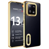 Zore Xiaomi ile uyumlu Mi 13 Pro Kılıf Kamera Korumalı Logo Gösteren Omega Kapak - 9