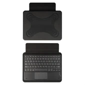 Zore Border Keyboard 8" inç Universal Bluetooh Bağlantılı Standlı Klavyeli Tablet Kılıfı thumbnail 8