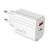 Zore Play Serisi PL06 Type-C 2in1 Seyahat Şarj Aleti 20W - 3