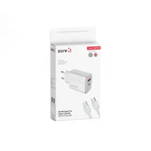 Zore Play Serisi PL07 Type-C to Type-C 2in1 PD Seyahat Şarj Aleti 20W - 6