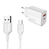 Play Serisi PL3 Type-C 2in1 Seyahat Şarj Aleti 20W - 1