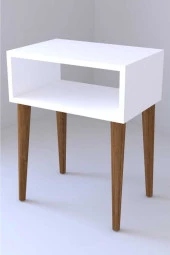 Ünüvar Konsept Başucu Komidin- Beyaz - 3