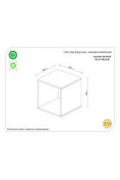 Ayazağa Dekoratif Box Komodin Safirmeşe - 1