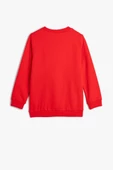Koton Erkek Bebek Thor Sweatshirt Lisanslı Uzun Kollu Bisiklet Yaka Pamuklu Şardonlu - 2