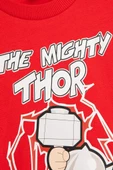 Koton Erkek Bebek Thor Sweatshirt Lisanslı Uzun Kollu Bisiklet Yaka Pamuklu Şardonlu - 4