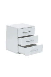 Binbir Mobilya Beyaz Komodin thumbnail 1