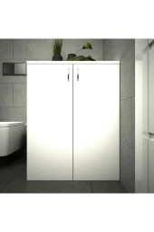 Erahome Beyaz Mine Çamaşır Makinesi Alt Dolabı - 2