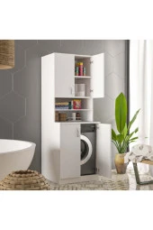 Ünüvar Konsept 4 Kapaklı Çamaşır Makinesi Dolabık2 thumbnail 1