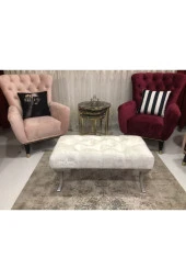Ünüvar Konsept Puf Bench - Gri Ayak 01K2 - 1