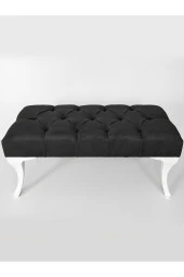 Liman Home Limanhome Dekoratif Silinebilir Puf ( 1. Kalite Kumaş Kullanılmaktadır ) - 1