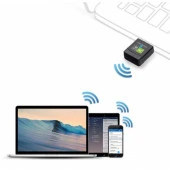 Polham USB Kablosuz Wifi Adaptör Wifi Çoğaltıcı Çift Bant 600 Mbps 2.4 GHz +5 GHz - 5