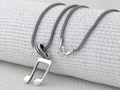 Nota 925 Ayar Gümüş Kolye thumbnail 2