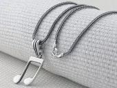 Nota 925 Ayar Gümüş Kolye thumbnail 3