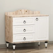 Garaj Home Sude Membran Pencereli Bebek Odası - Beyaz Soho - Kombinli-UYKU SETİ-MAVİ thumbnail 5