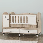 Garaj Home Sude Membran Pencereli Bebek Odası - Beyaz Soho - Kombinli-UYKU SETİ-MAVİ thumbnail 8