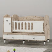 Garaj Home Sude Membran Pencereli Bebek Odası - Beyaz Soho - Kombinli-UYKU SETİ-MAVİ thumbnail 9